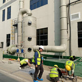 Spray tower equipment creates efficient and energy-saving factory workshops and improves environmental protection effects